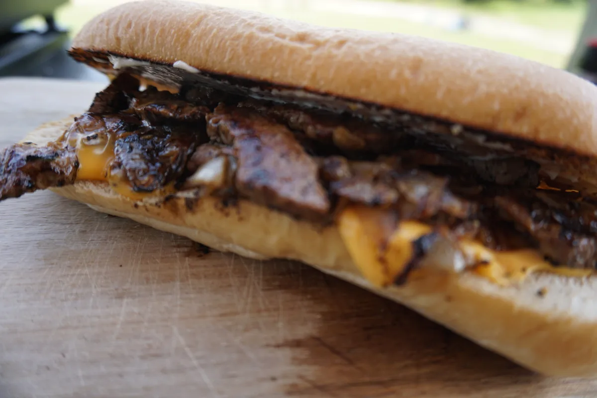 Griddle Philly Cheesesteak